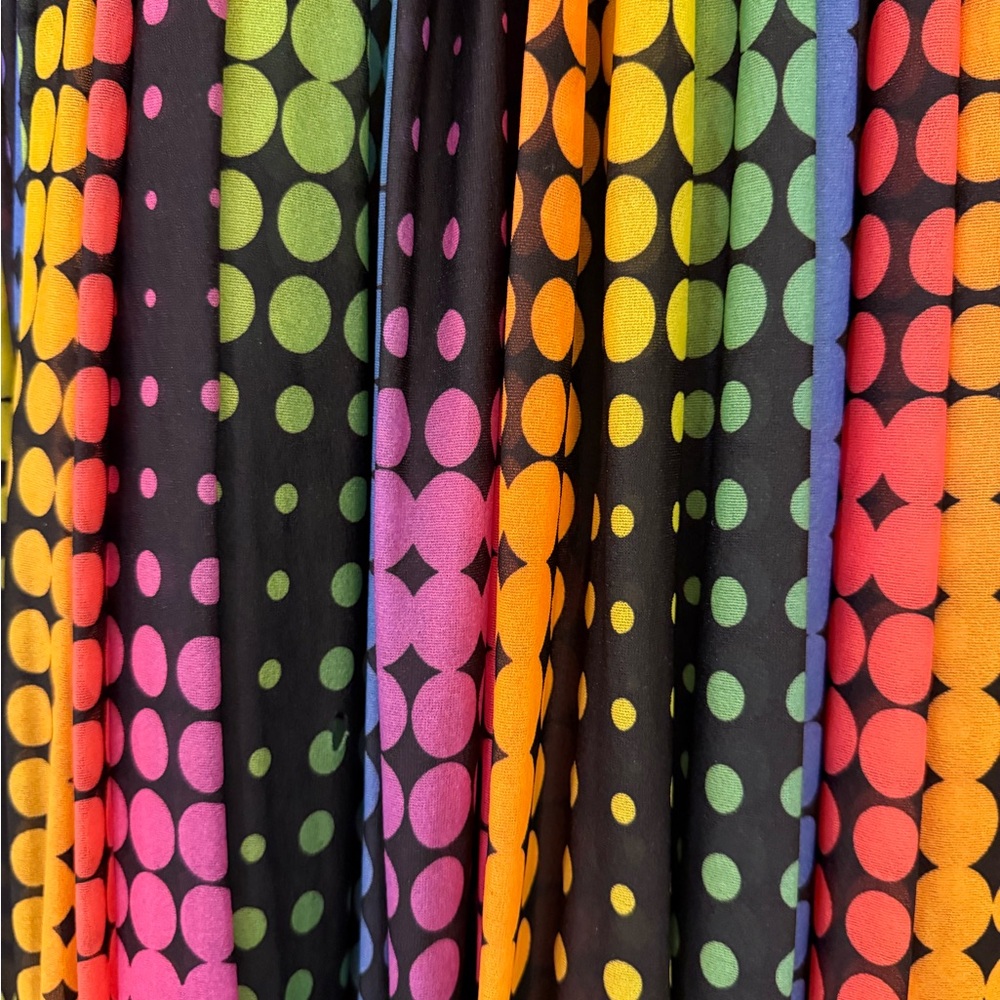 Multicolor Long Sleeve Maxi Dress - Picture 7 of 15